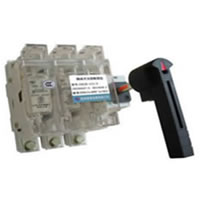 Isolating switch fuse group